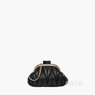 Miu Belle 软羊革手袋