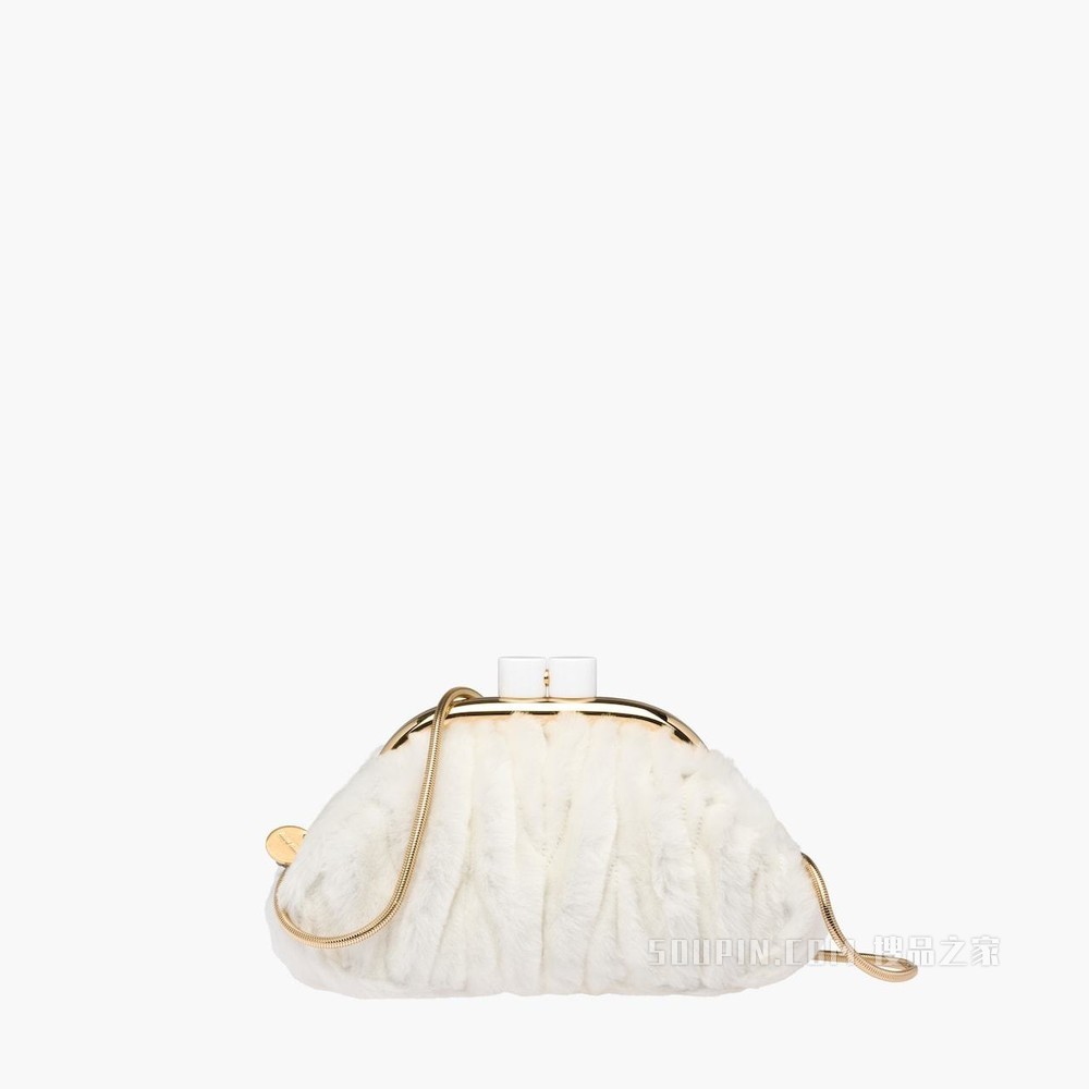 Miu Belle 羊皮毛手袋