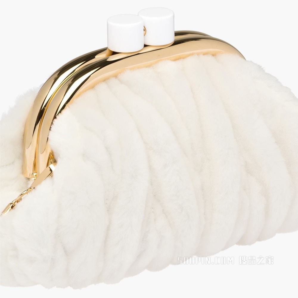 Miu Belle 羊皮毛手袋