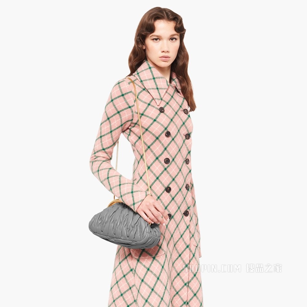 Miu Belle 软羊革手包