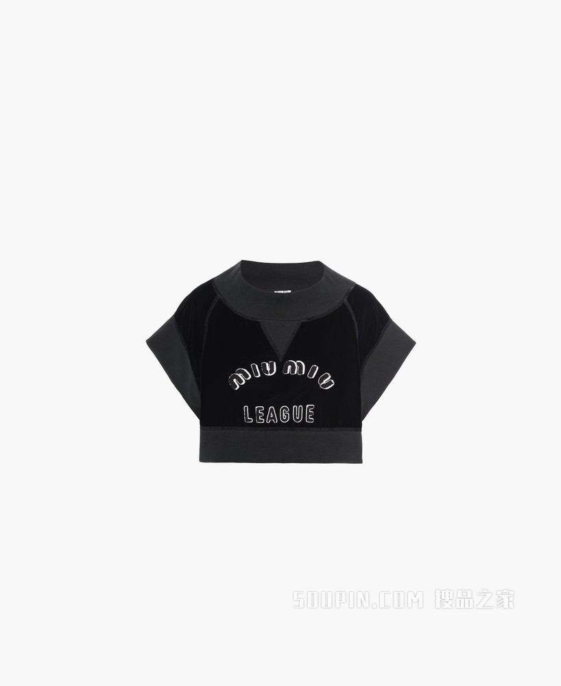 天鹅绒上衣