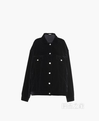天鹅绒夹克