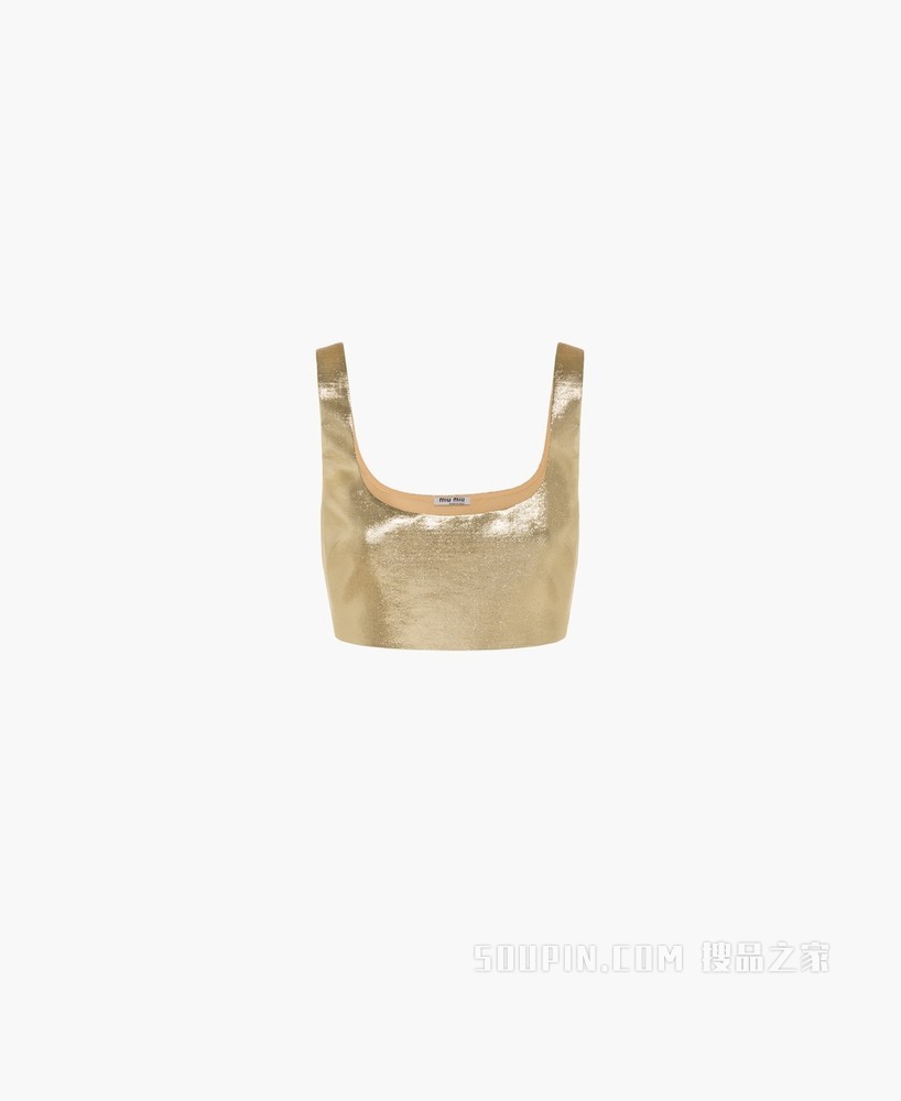 LUREX金银线拉西米尔绸上衣