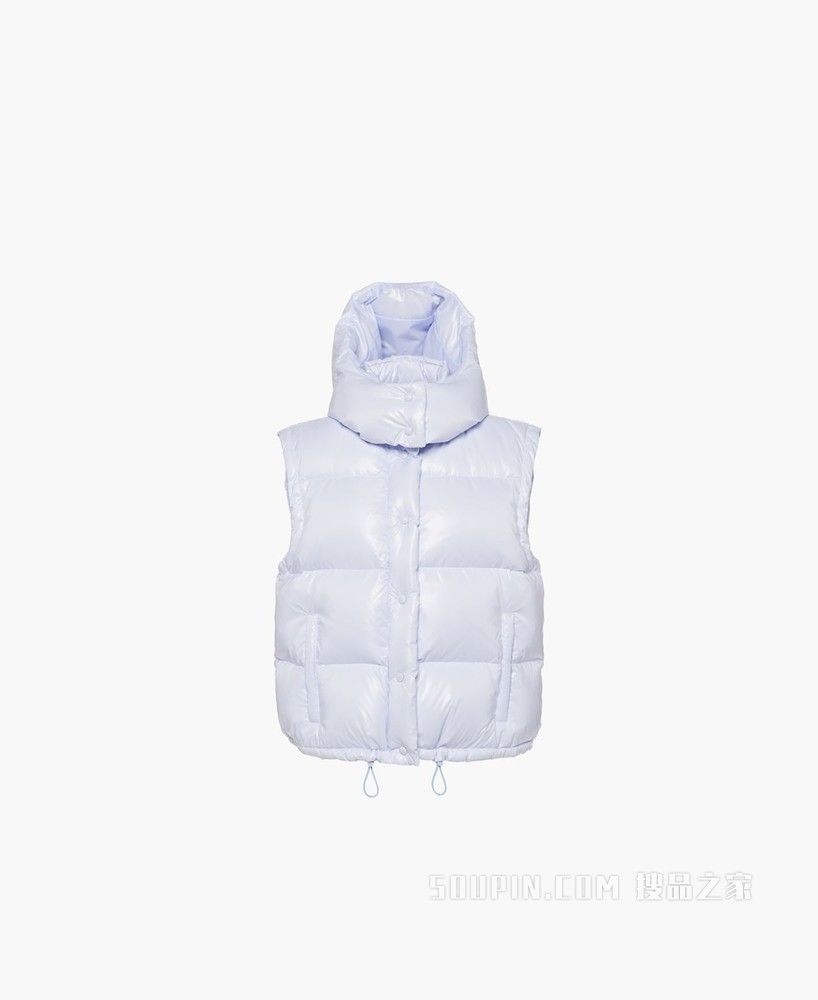尼龙羽绒背心外套