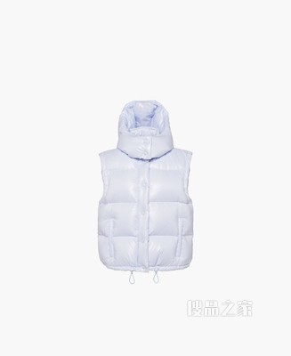 尼龙羽绒背心外套