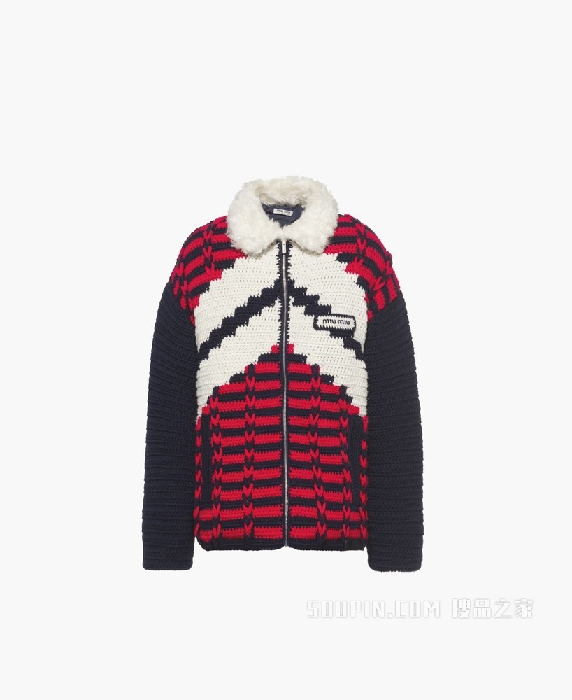 钩针编织加衬外套
