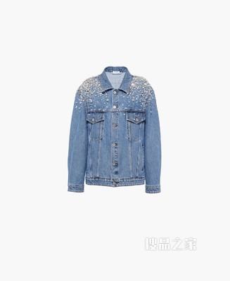 刺绣丹宁夹克