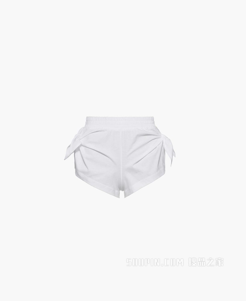 平纹针织短裤