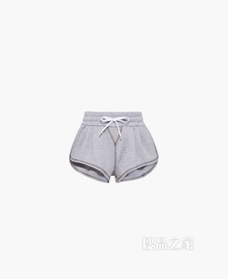 棉质抓绒短裤