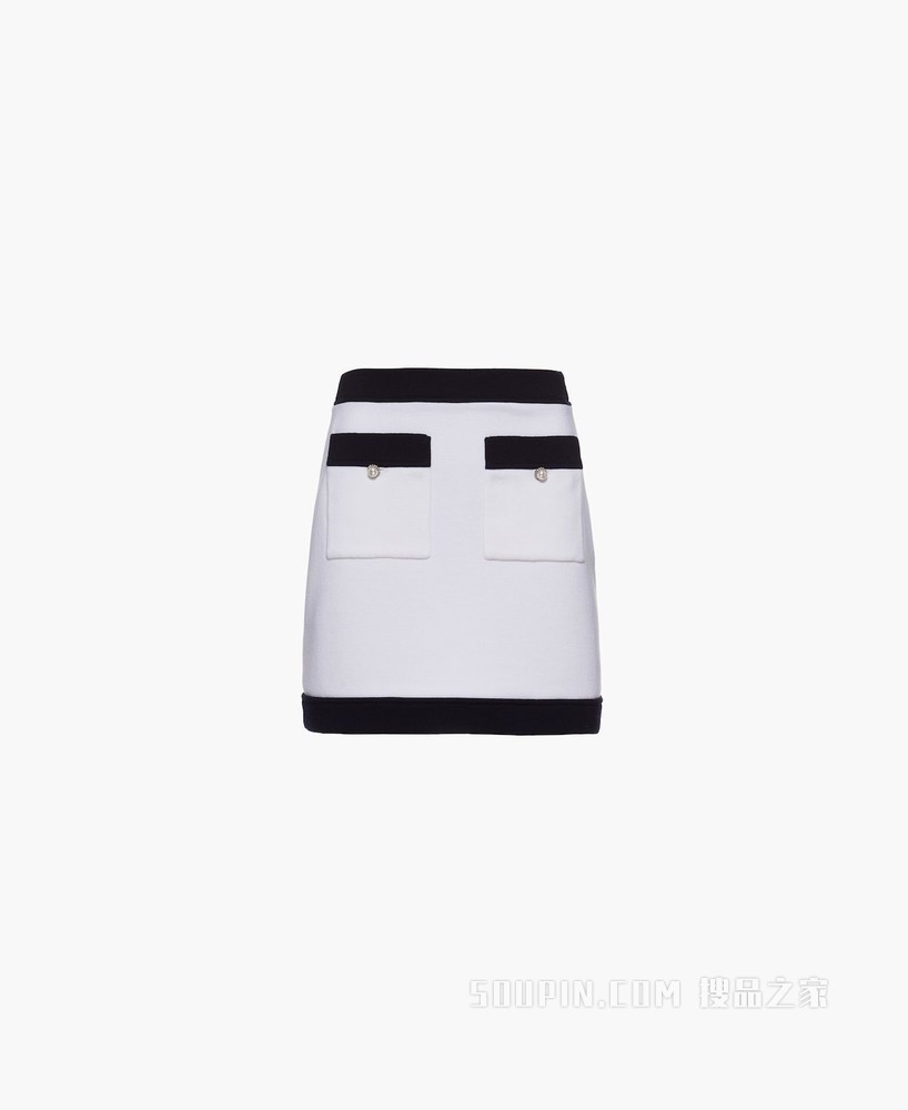 羊毛半身裙