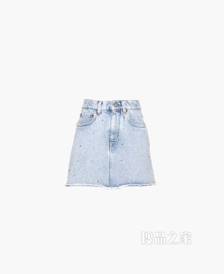 经典牛仔迷你半身裙