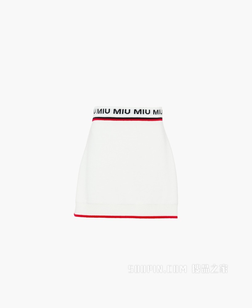 羊毛半身裙