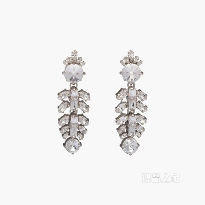 Queen Crystal 仿水晶耳环