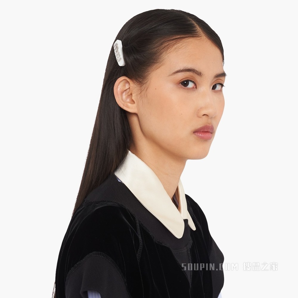 仿水晶装饰金属发夹