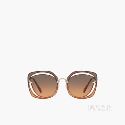 Miu Miu Scenique 镂空装饰眼镜