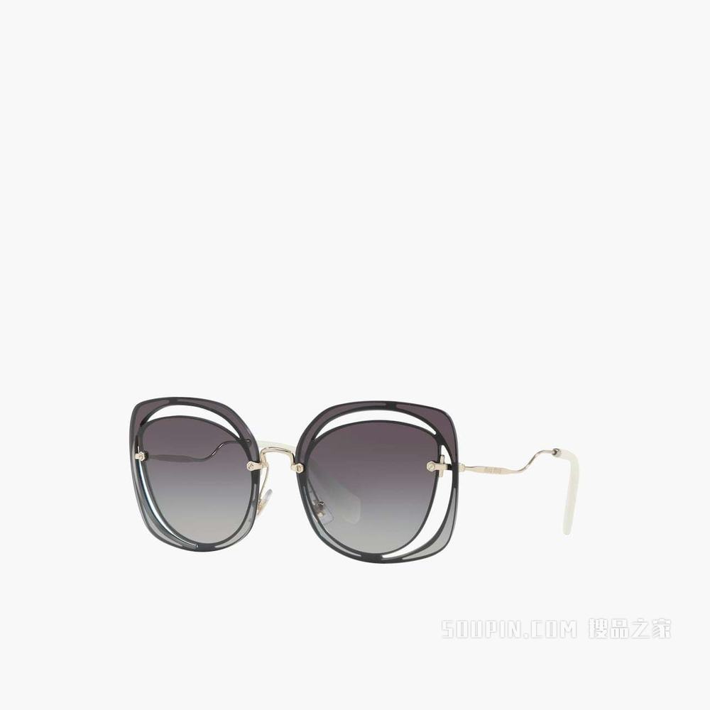 Miu Miu Scenique 镂空装饰眼镜