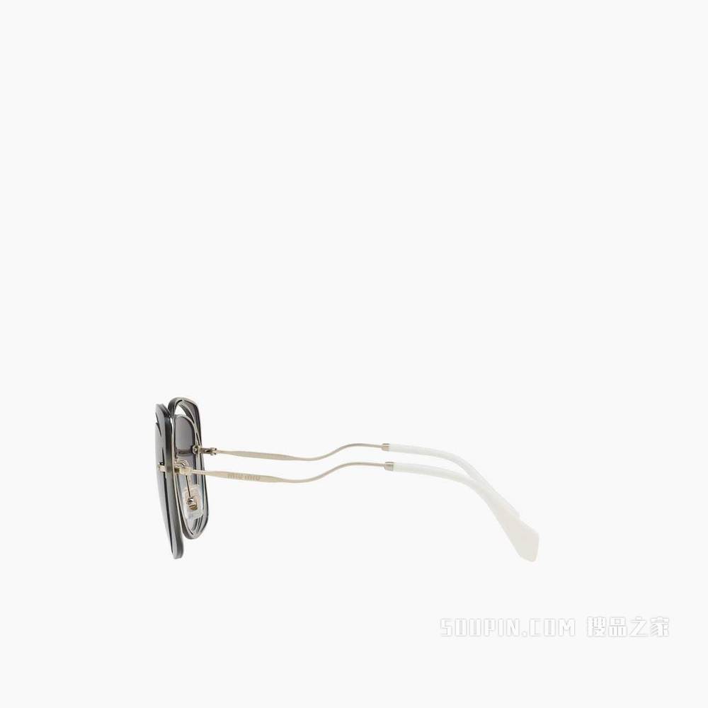 Miu Miu Scenique 镂空装饰眼镜