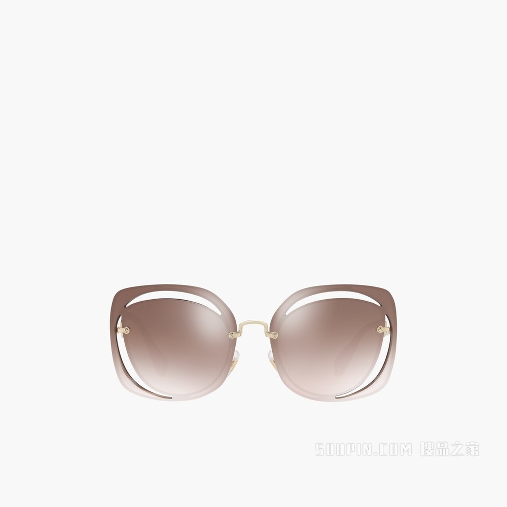 Miu Miu Scenique 镂空装饰眼镜