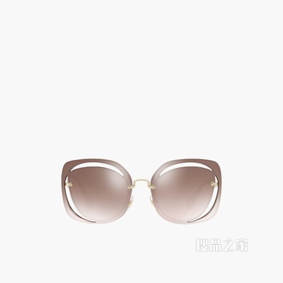 Miu Miu Scenique 镂空装饰眼镜