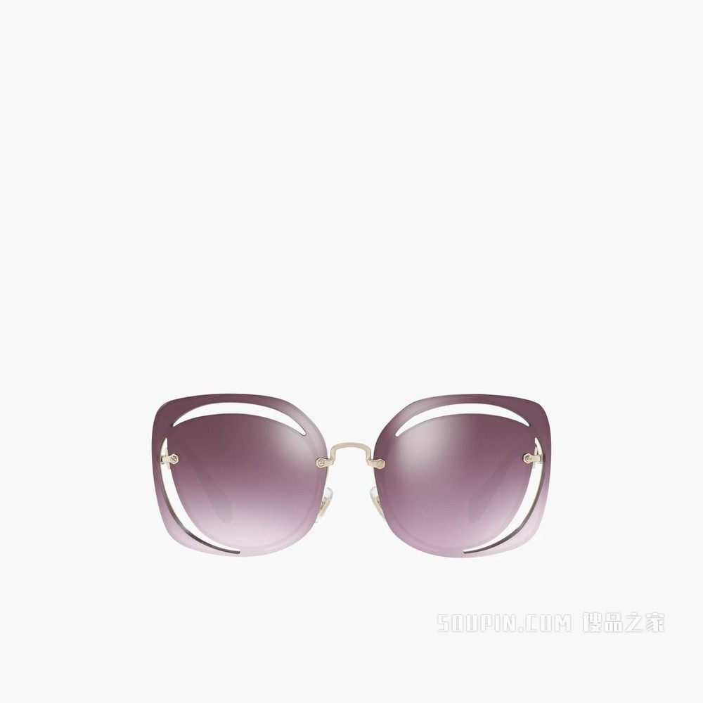 Miu Miu Scenique 镂空装饰眼镜