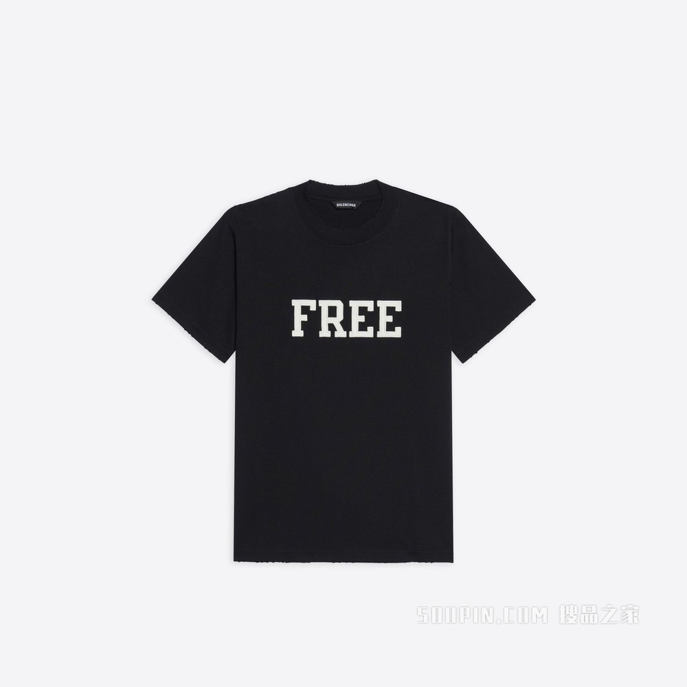 Free 修身T恤