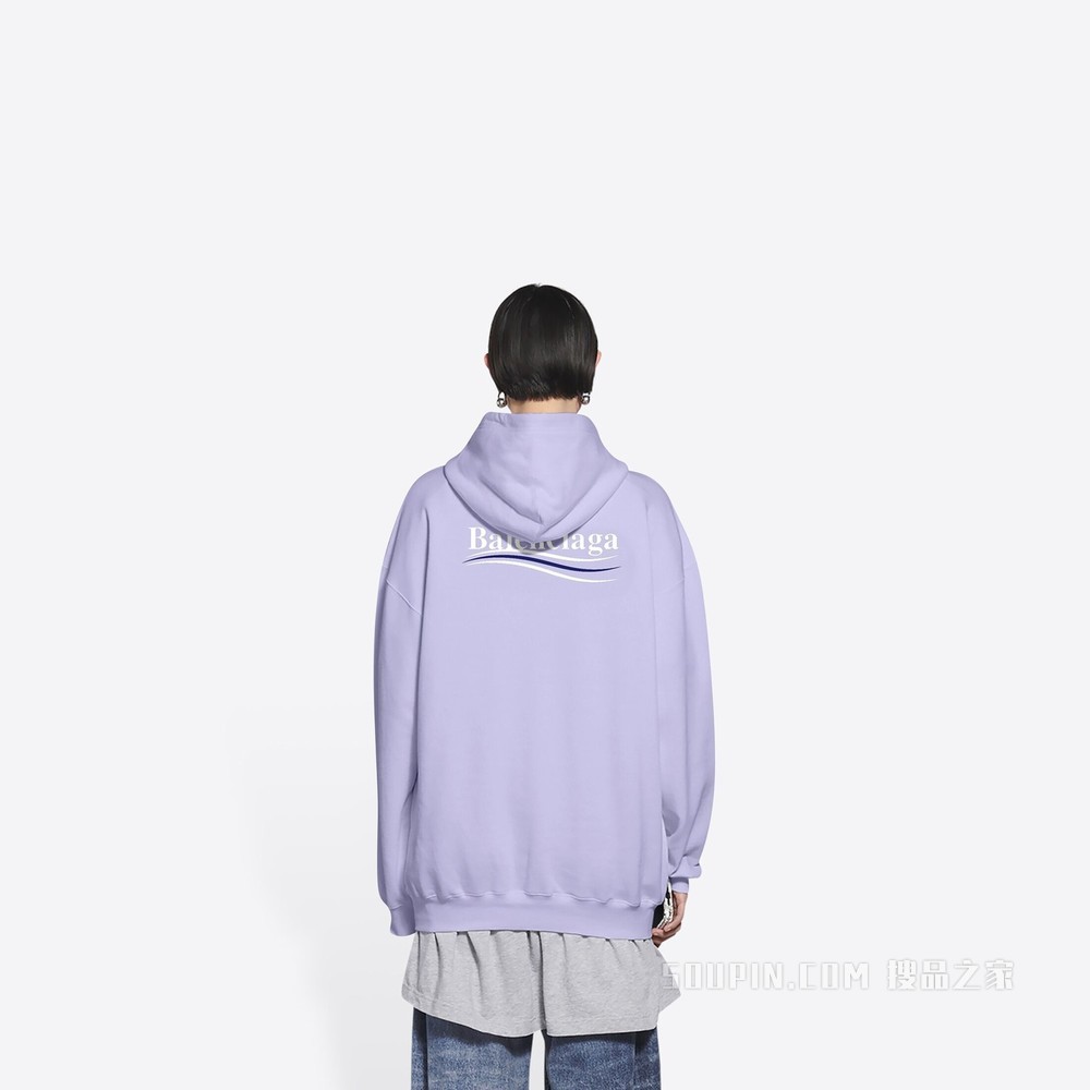 Political Campaign Medium Fit Hoodie 连帽衫