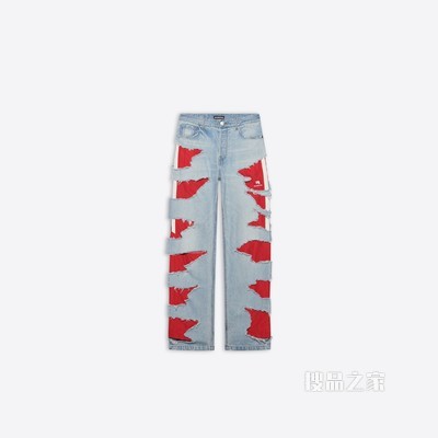 Slashed Loose Fit 长裤