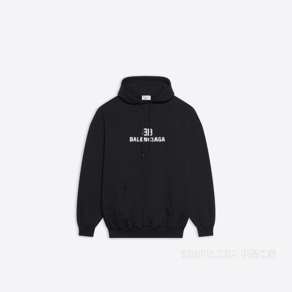 BB Pixel 中等剪裁 Hoodie 连帽衫