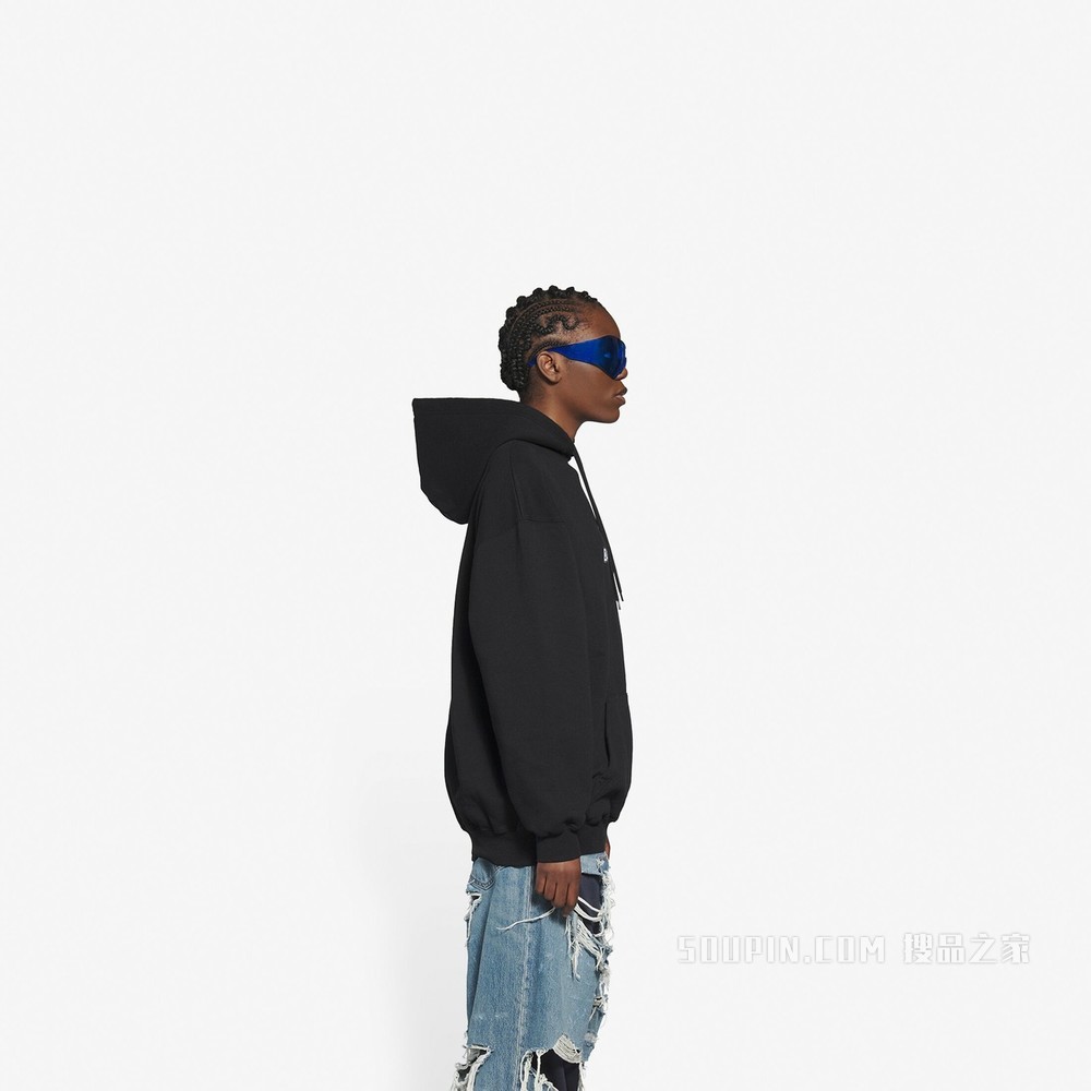 BB Pixel 中等剪裁 Hoodie 连帽衫