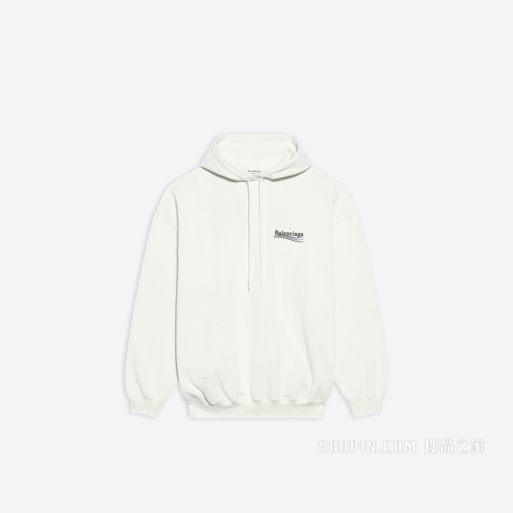 Political Campaign 中等剪裁 Hoodie 连帽衫