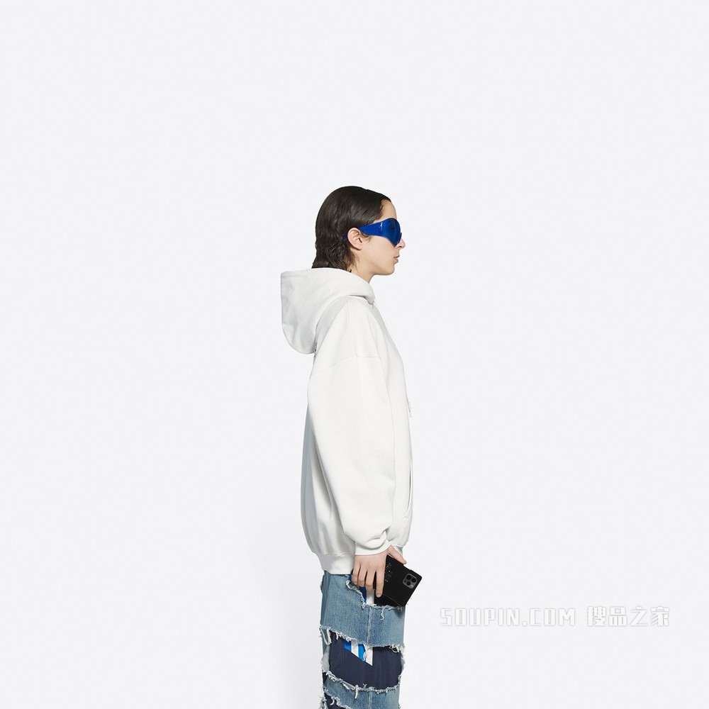 Political Campaign 中等剪裁 Hoodie 连帽衫