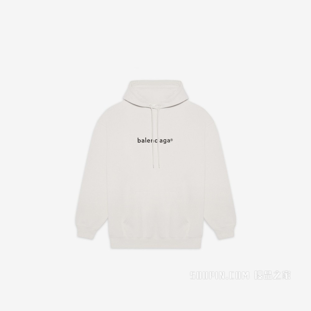 New Copyright 中等剪裁连帽衫