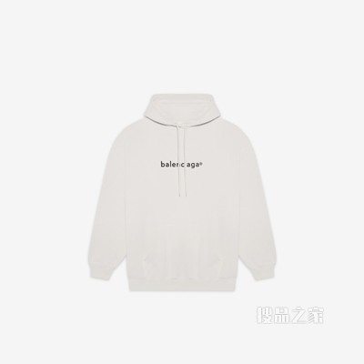 New Copyright 中等剪裁连帽衫