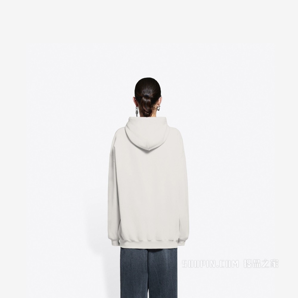 New Copyright 中等剪裁连帽衫