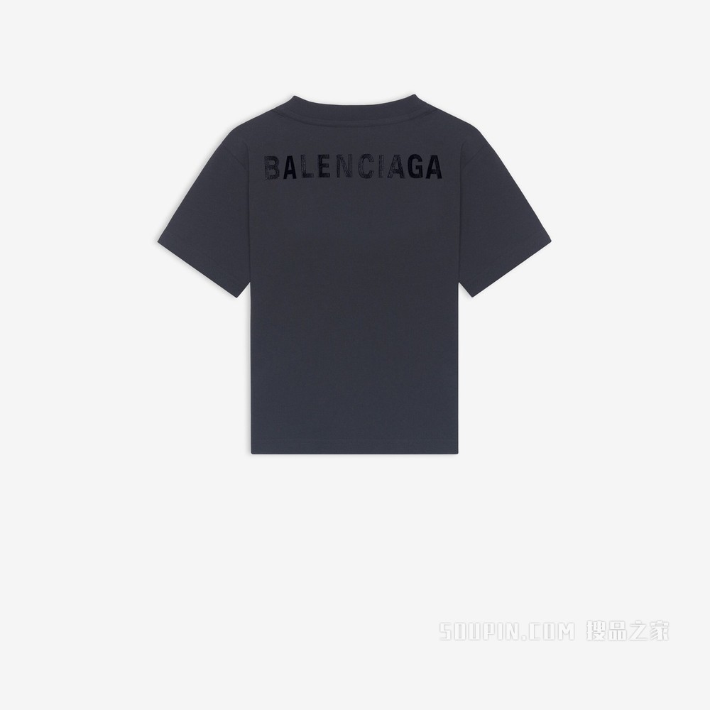 Kids - Balenciaga 徽标T恤