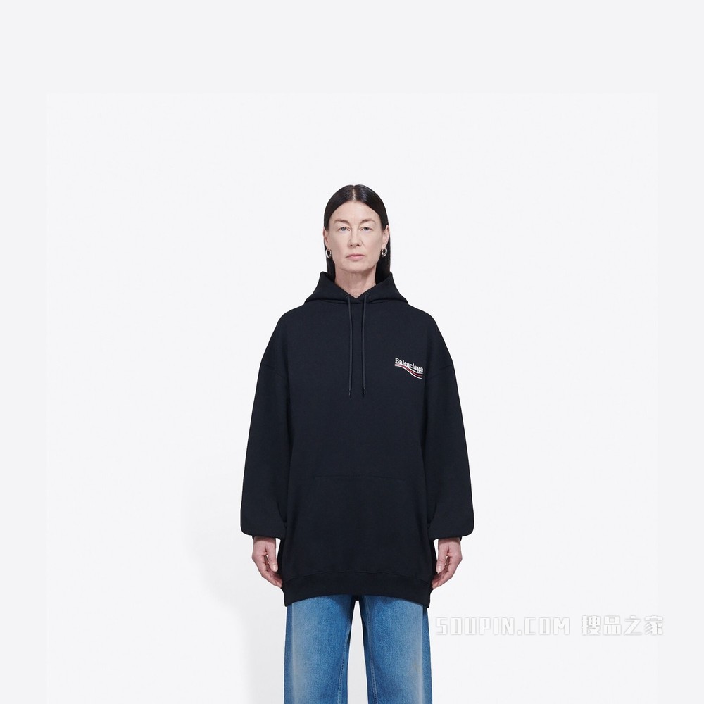 Balenciaga 印花连帽衫