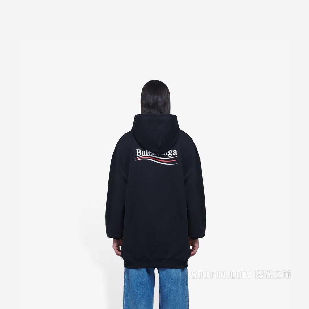 Balenciaga 印花连帽衫