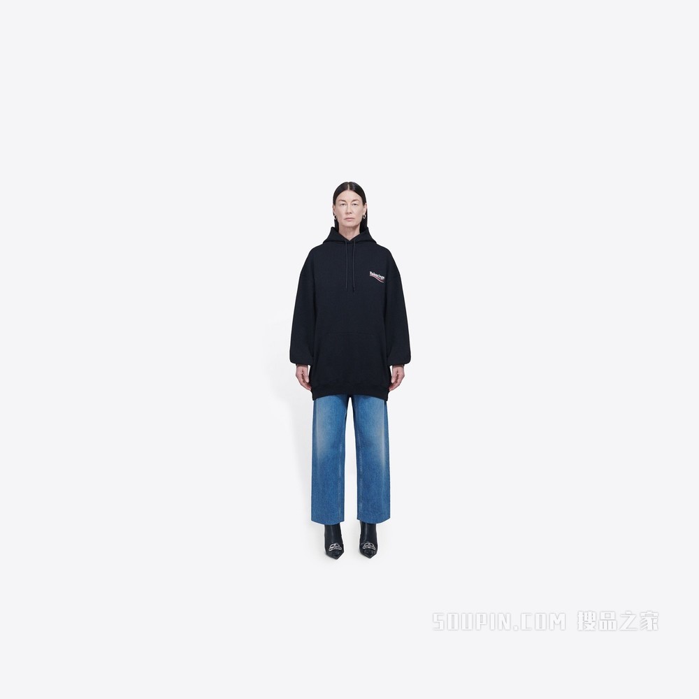 Balenciaga 印花连帽衫