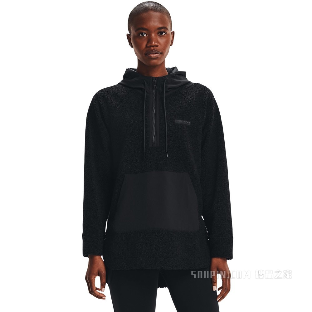 女士UA Boucle Anorak连帽上衣