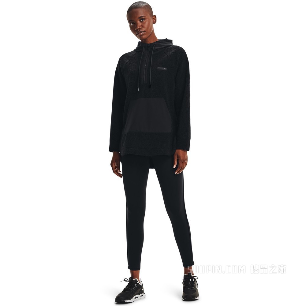 女士UA Boucle Anorak连帽上衣