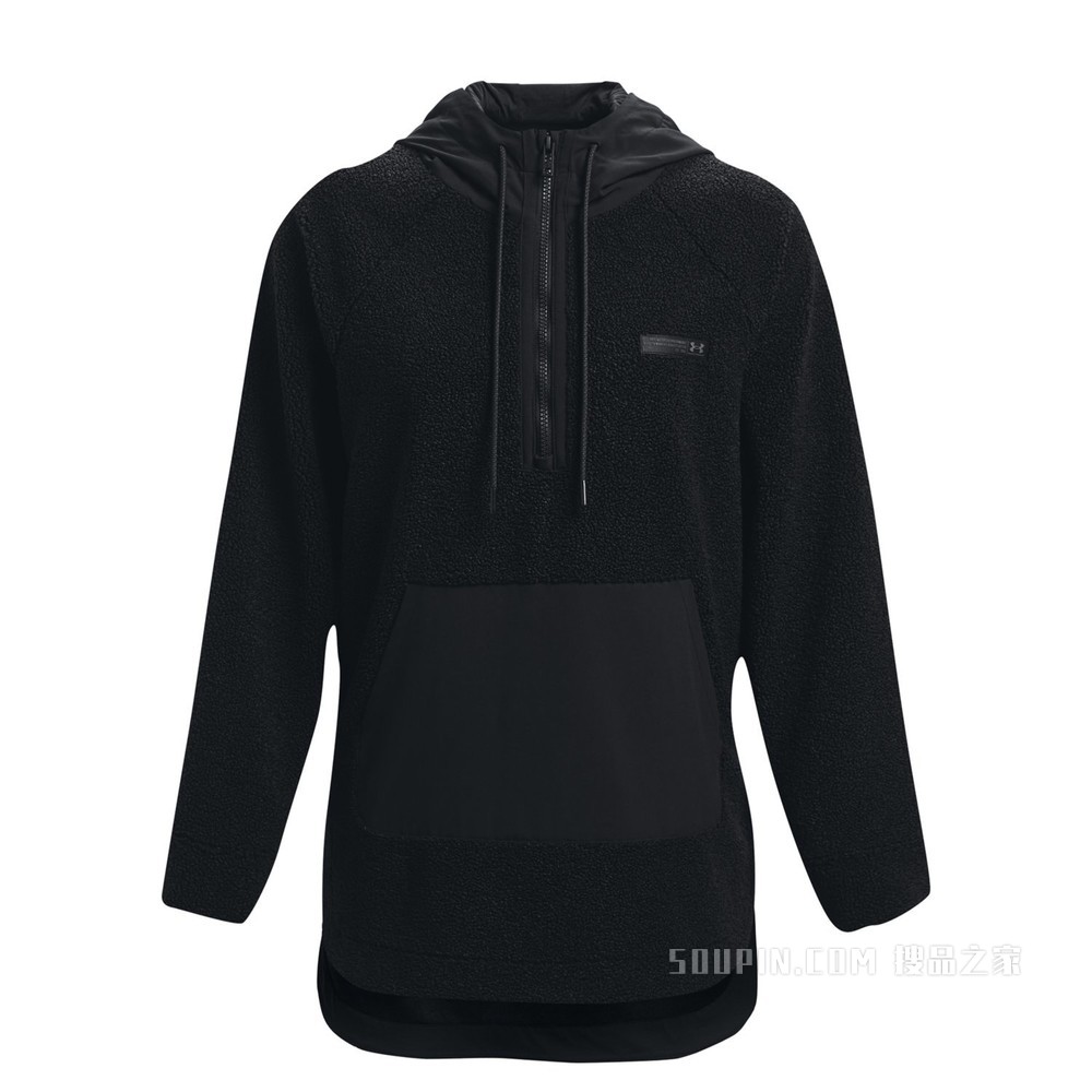 女士UA Boucle Anorak连帽上衣
