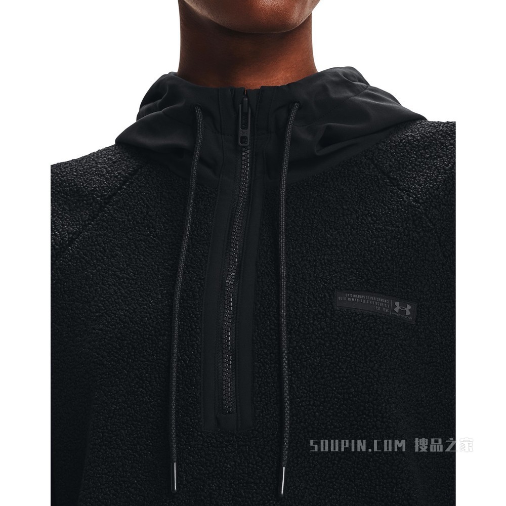 女士UA Boucle Anorak连帽上衣