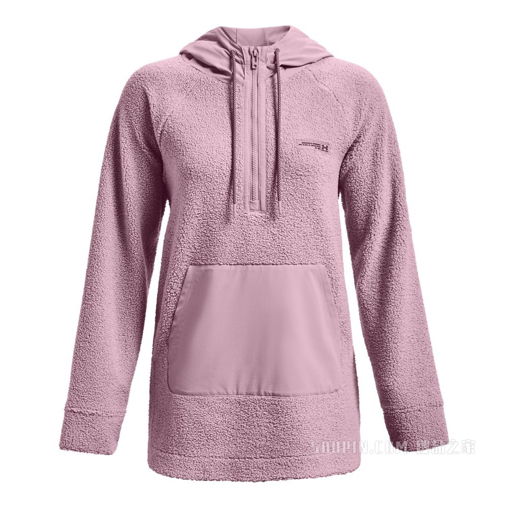 女士UA Boucle Anorak连帽上衣