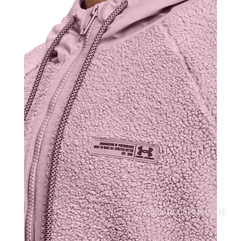 女士UA Boucle Anorak连帽上衣