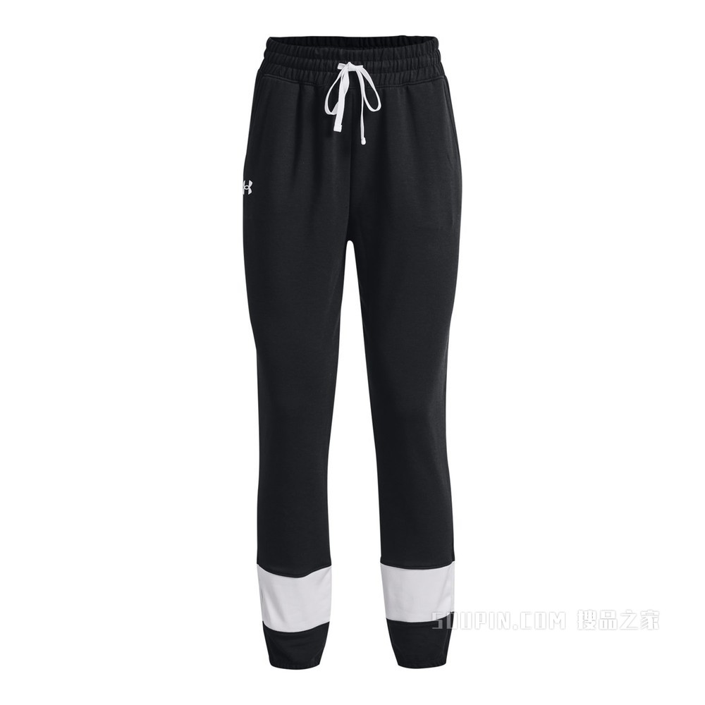 女士UA Rival Terry Colorblock Joggers长裤