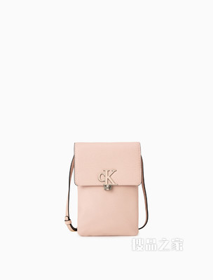 【新年礼物】Calvin Klein 女包金属LOGO单肩手机包DP1504