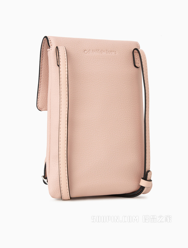 【新年礼物】Calvin Klein 女包金属LOGO单肩手机包DP1504