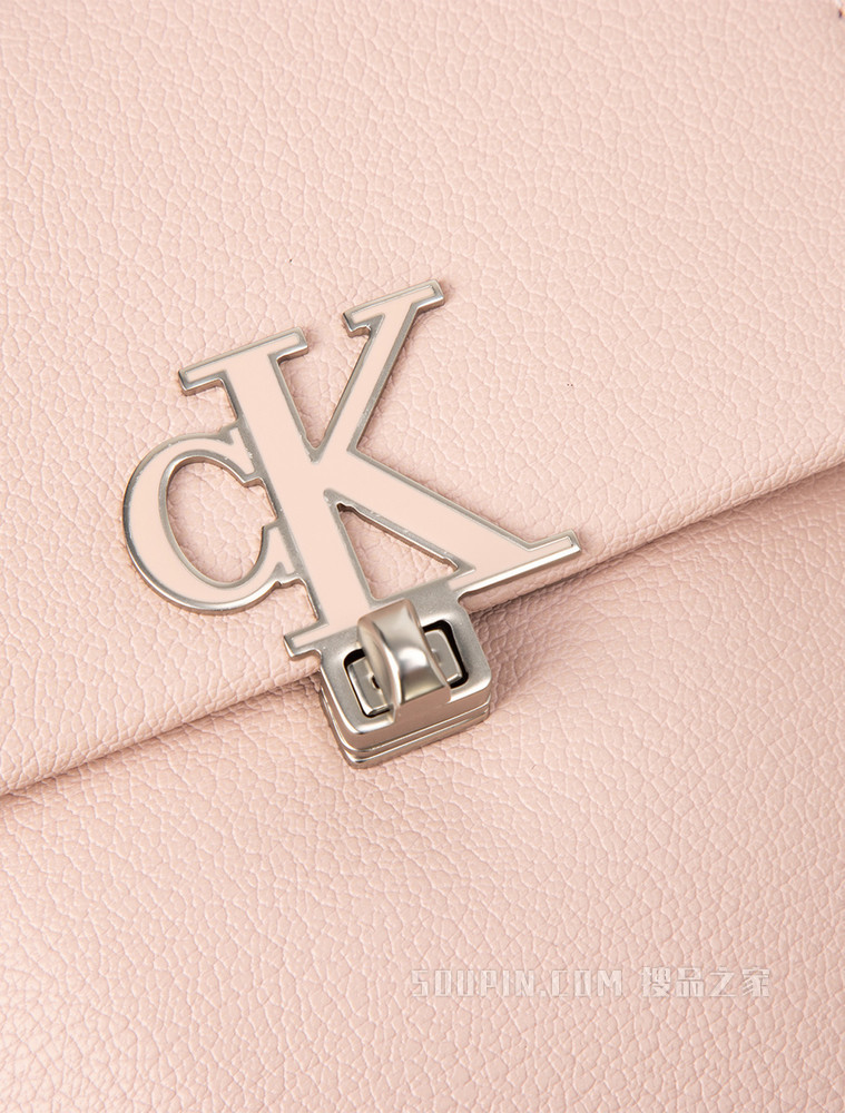 【新年礼物】Calvin Klein 女包金属LOGO单肩手机包DP1504