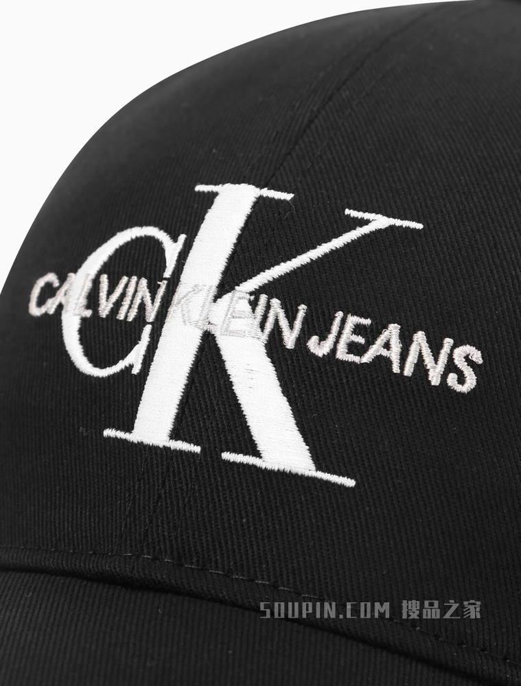 【新年礼物】Calvin Klein 男士纯棉刺绣圆顶鸭舌帽HX0209C9300