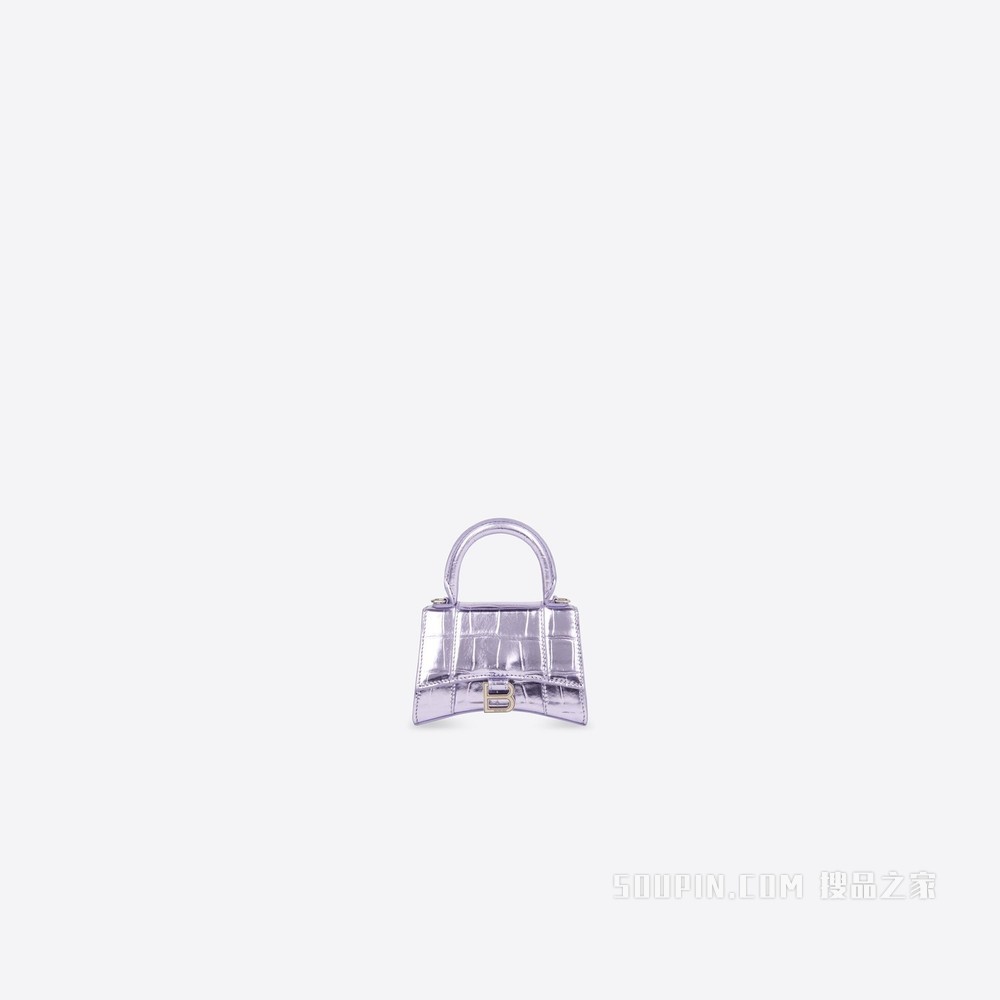 Hourglass 迷你 Top Handle 链带包
